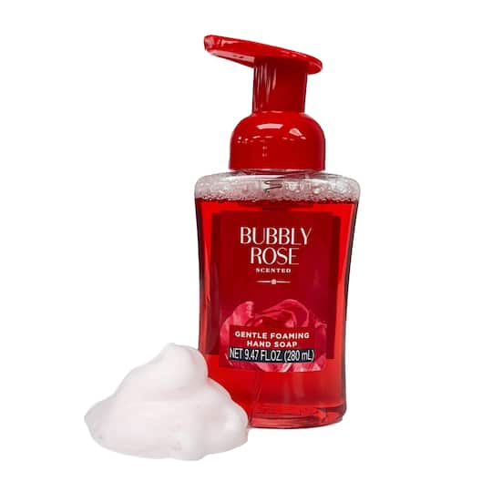 Bubbly Rose Scented Gentle Foaming Hand Soap